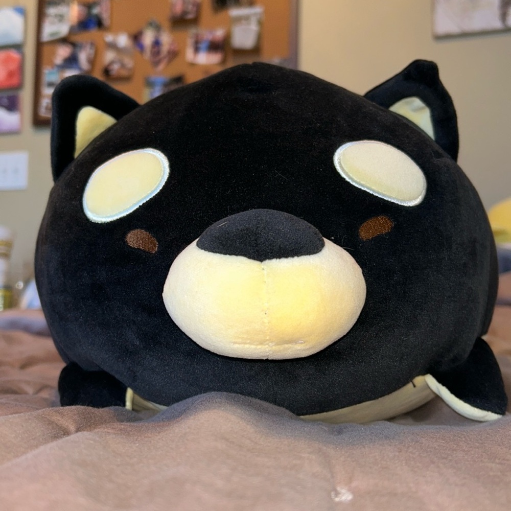 Livheart 22 Inch Jumbo Black Shiba Plush